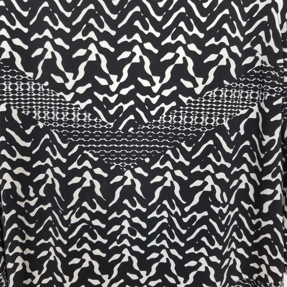 Style & Co. Black and White Geometric Zebra Patterned Shift Dress Size Large - Picture 5 of 7